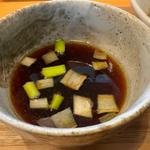 味玉昆布水つけ麺 醤油(HAREtokidokiMUGI)
