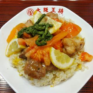 バジルチキン炒飯(大阪王将 新宿ワシントンホテル店)