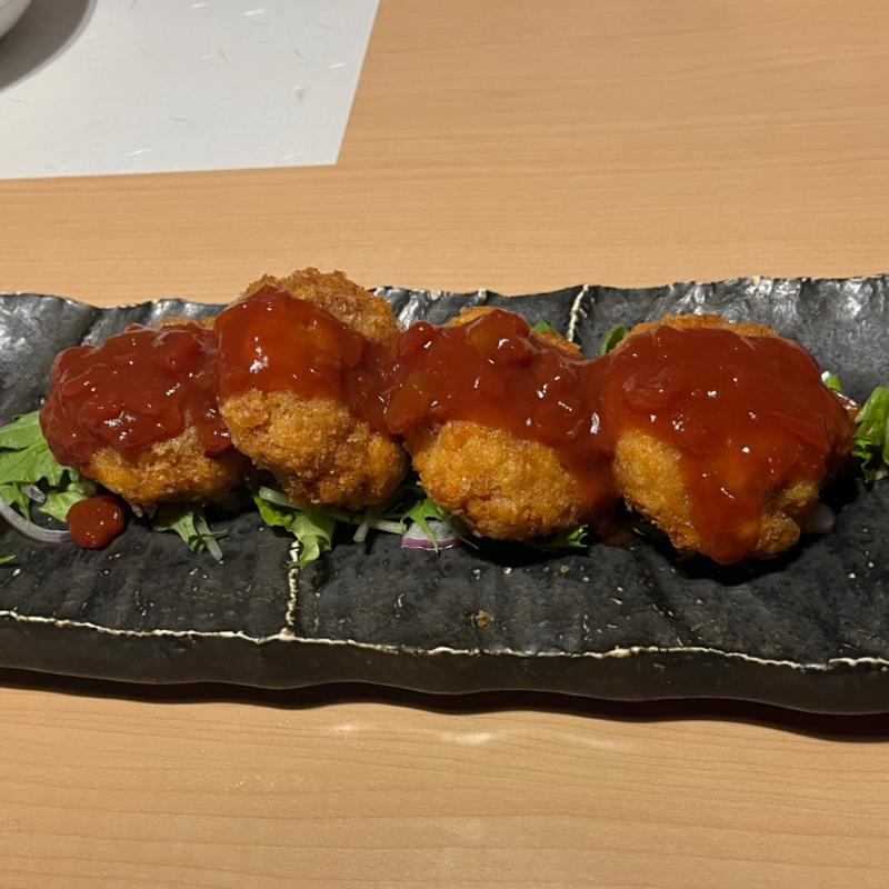 海鮮メンチ(わのしょく二階 )