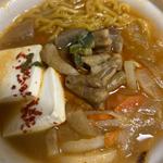 辛味噌もつ煮込み鍋　ラーメン入り(セブン-イレブン さっぽろ創世スクエア店)
