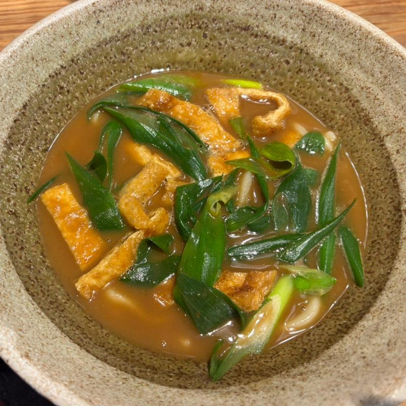 きざみ揚げと九条ネギのカレーうどん(杬之蔵 イオンモール京都桂川店 （モトノクラ）)