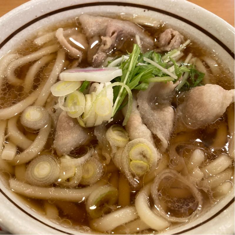 肉うどん(まるまつ 猪苗代 )