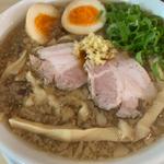 背脂生姜らあ麺　味玉入り