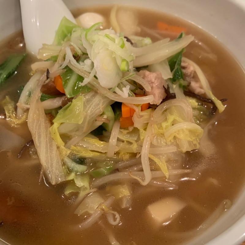 五目つゆそば(福新楼)