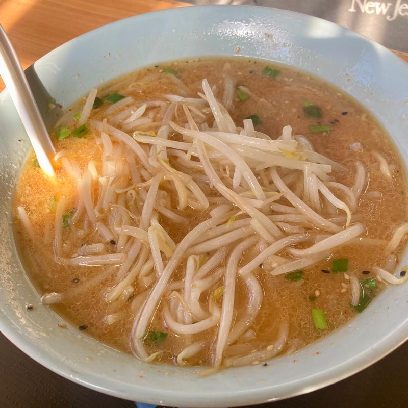 味噌ラーメン(くるまやラーメン根岸店)