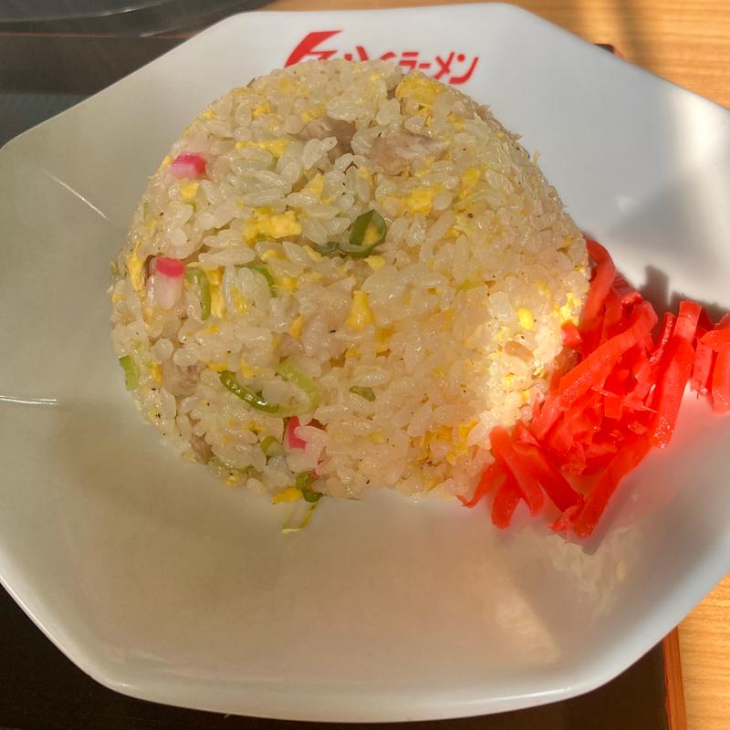半チャーハン(くるまやラーメン根岸店)