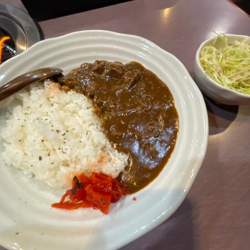 牛タンカレー(焼肉 元八)