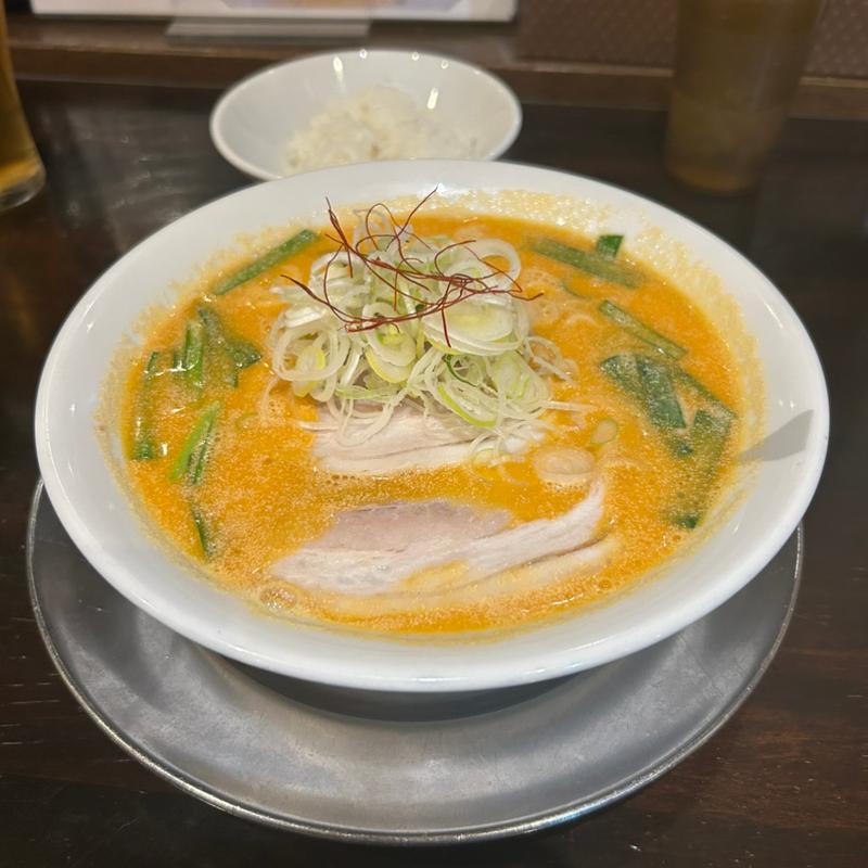 担々麺(追い飯付き)(ラーメン　まるかん )