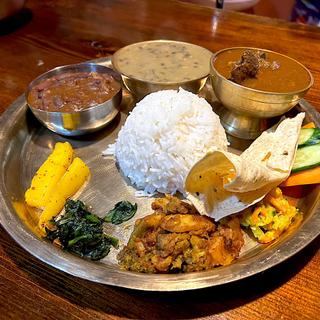 ゴルカリ カーナセット(マトンカレー)(GORKHALI 小松島店（ゴルカリ）インド・ネパール料理)