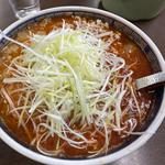 上担々麺+中辛+大盛り