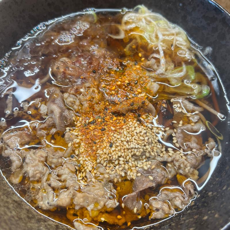 肉そば(にく蕎麦 ふう家)