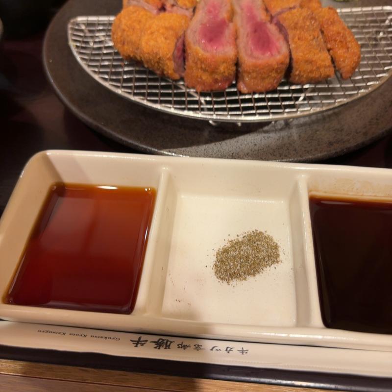 牛ヒレカツ御膳(牛カツ京都勝牛 エキア北千住店)