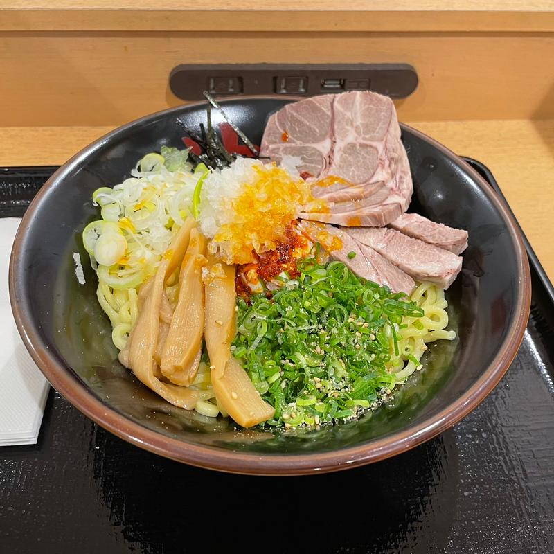 スペシャルトッピングB油そば(油そば 東京油組総本店 アリオ亀有組)