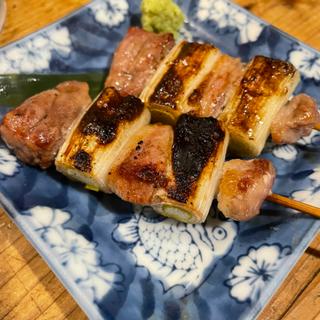 　合鴨串(はじめ )
