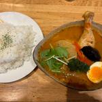 チキンと野菜のカレー(北海道料理 年輪)