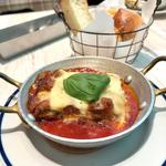 たっぷりミートソースのとろとろチーズラザニア(Pane e caffe Porcini)