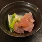 マグロのぬた(蟹海楽 )
