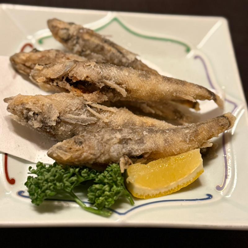 目光の唐揚げ(蟹海楽 )