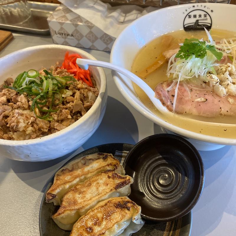 真鯛豚骨スープ鯛塩らぁめん(製麺食堂あぶみ 辻堂店)