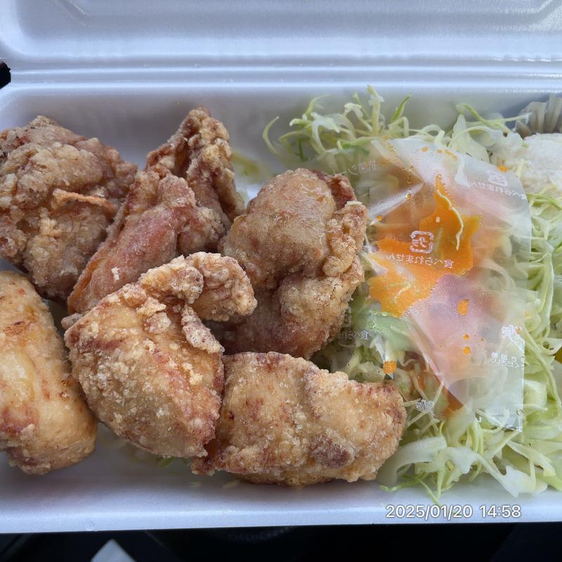 満腹唐揚げ弁当(中津唐揚げ専門店げんきや【舷喜屋】)