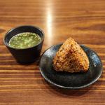 焼きおにぎり スープ付き