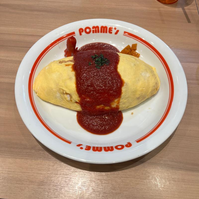 定番オムライス  Mサイズ(ポムの樹 mozoワンダーシティ店)