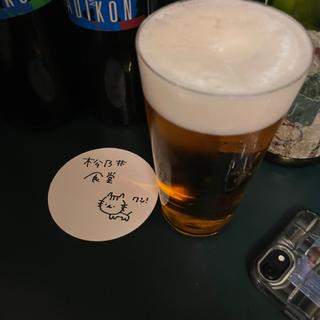 生ビール(松乃井食堂)