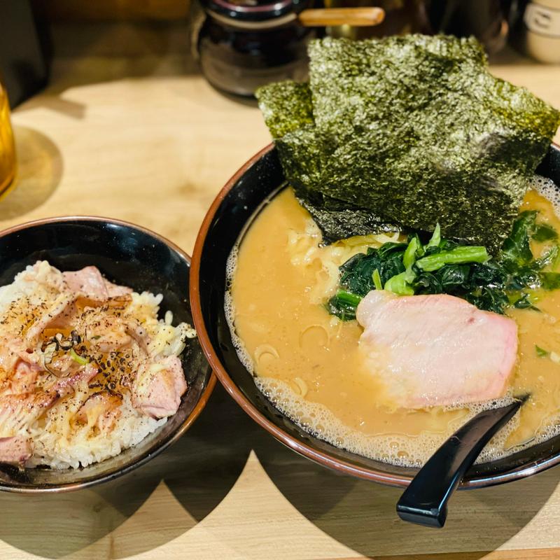 チャーシュー丼セット(麺家 あくた川 )