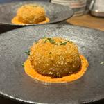 ズワイガニと蟹味噌のクリームコロッケ