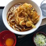 かき揚げ・うどん