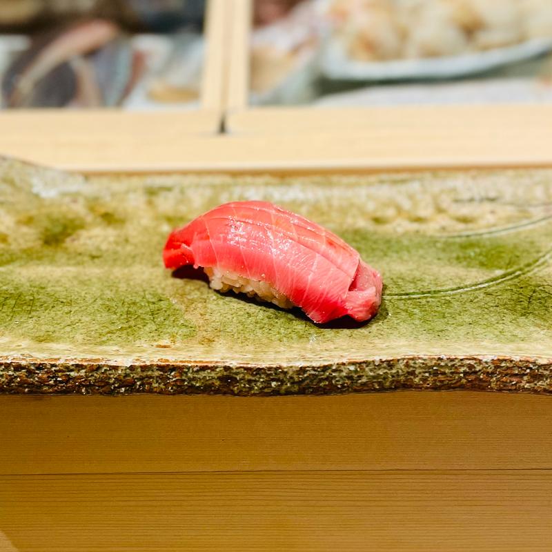 ランチ限定おまかせ握りコース　中トロ(意気な寿し処 阿部 青山店)