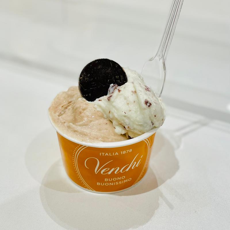 モンブラン＆ストラッチャテーラ(ヴェンキ 東武池袋店 / Venchi Ikebukuro Tobu)