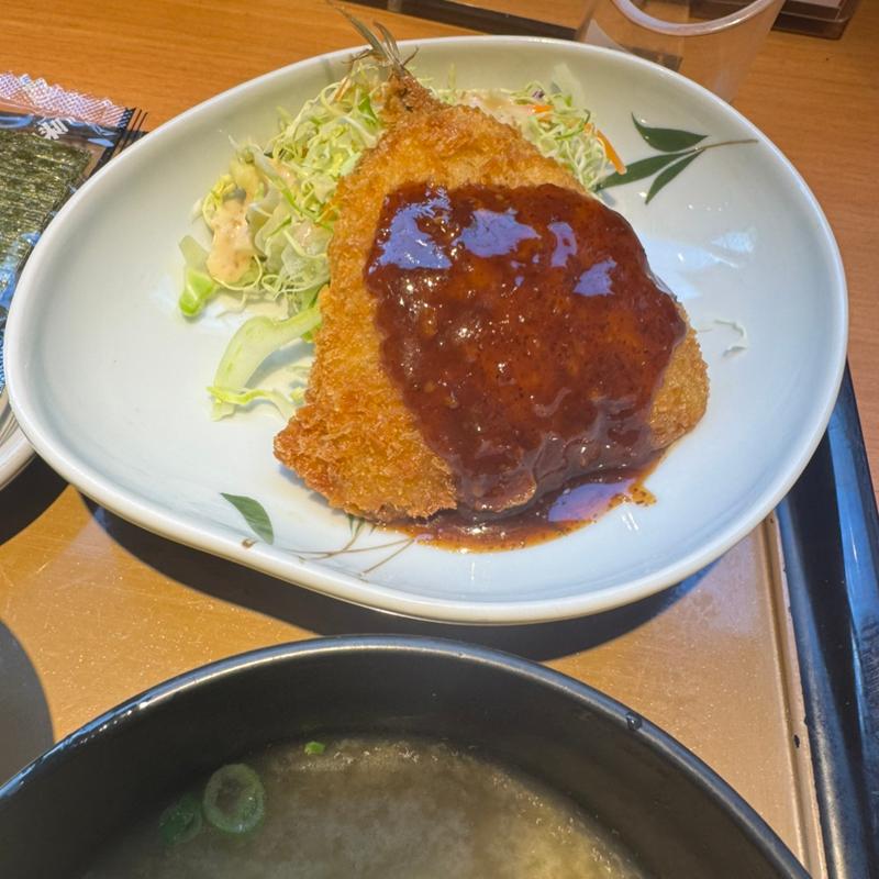 アジフライ(やよい軒 横須賀大滝町店)