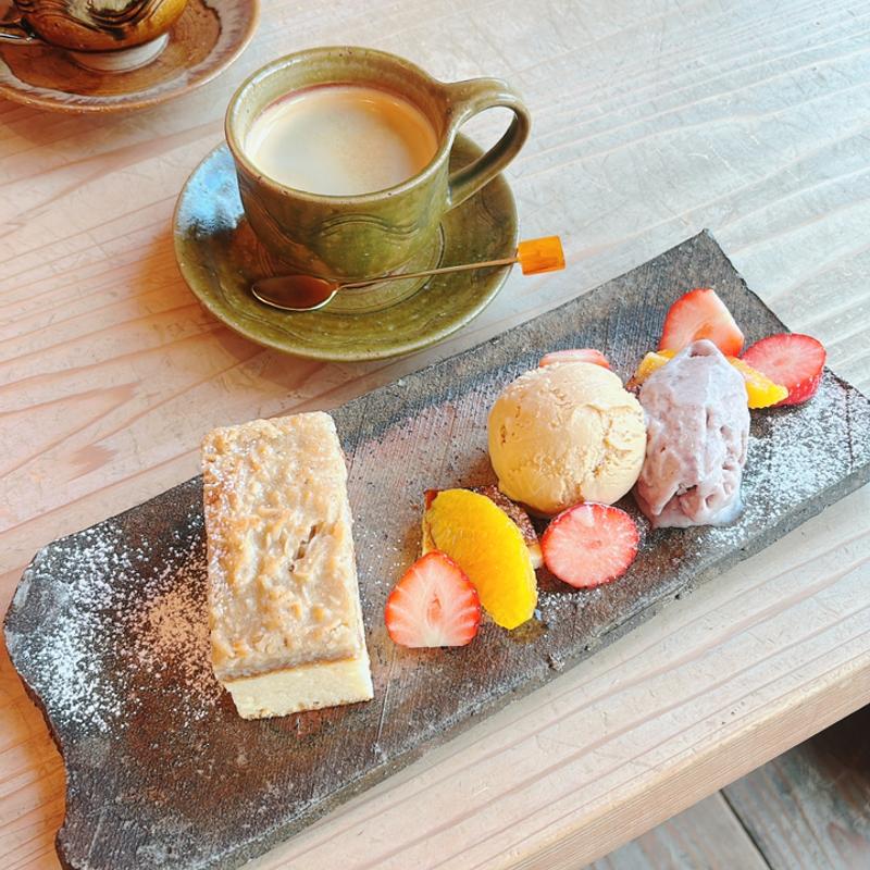 ドリームケーキ　ドリンクセット(カフェドミーミ（Café de mimi）)