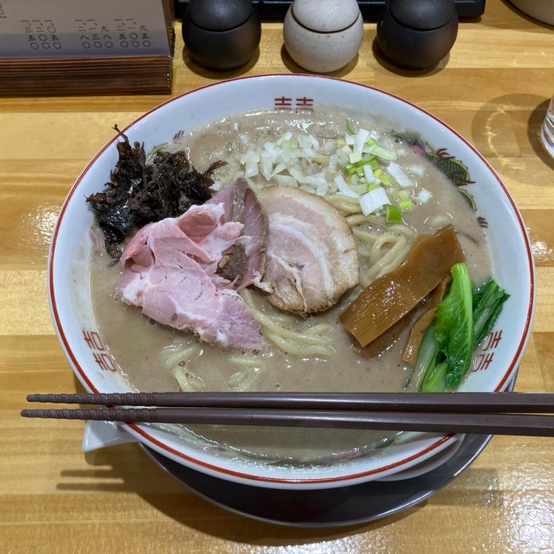 濃厚煮干しラーメン(魚介豚清湯 成り屋)