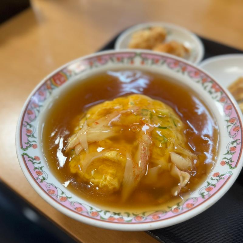 天津飯(餃子の王将 外環藤井寺店)