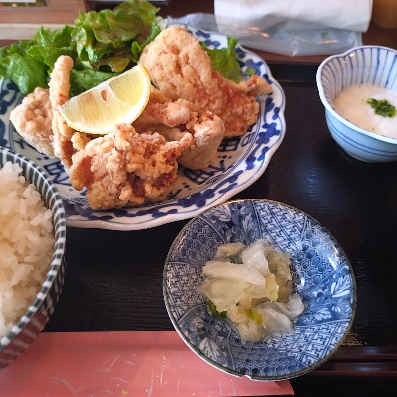 唐揚げ定食(うなくし 大井町店)