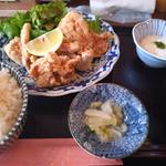 唐揚げ定食(うなくし 大井町店)