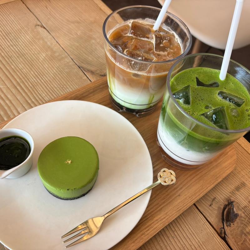 抹茶チーズケーキ(Capoon 抹茶製造所)