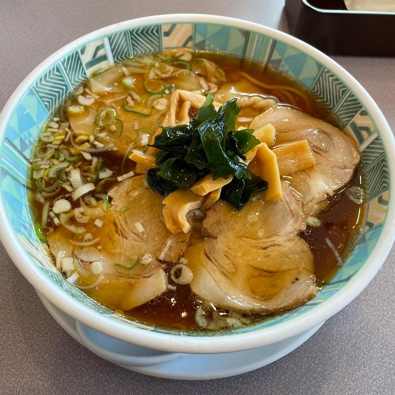 チャーシューメン➕ワンタン(四川料理清門)