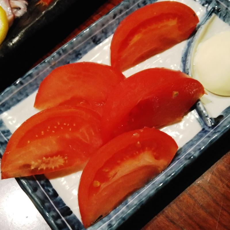 冷やしトマト(目利きの銀次　虎ノ門駅前店)