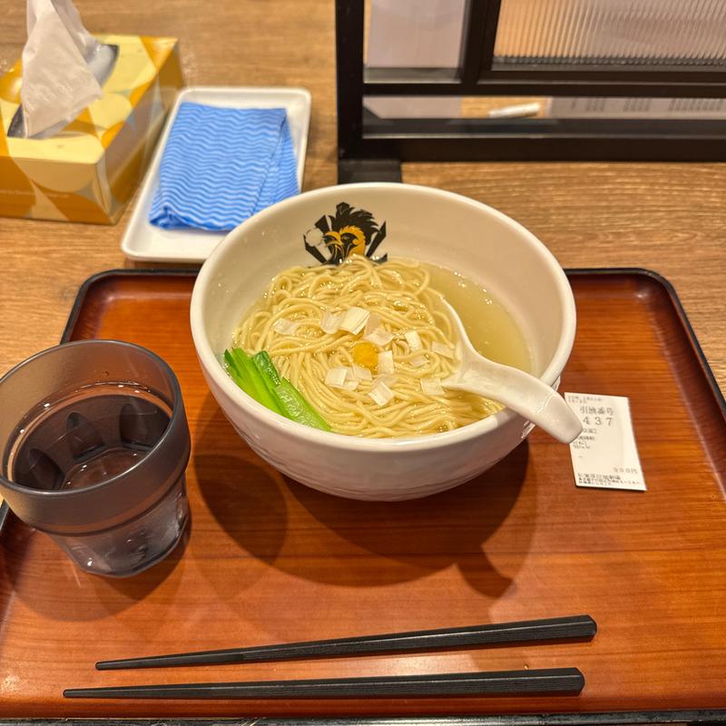 鴨中華そば（塩）(中華そば 満鶏軒 秋葉原UDX店)