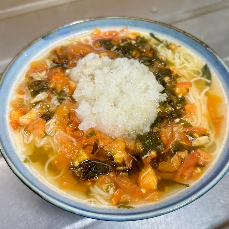 トマおろしにゅうめん(ベルクス 東墨田店)