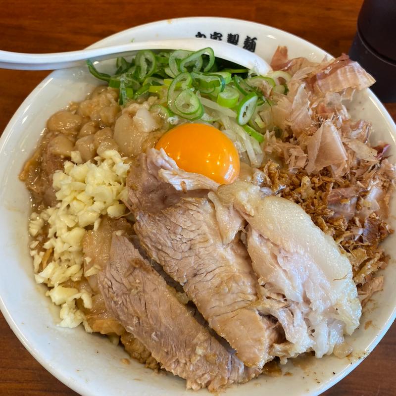 汁なし(自家製麺まる太)