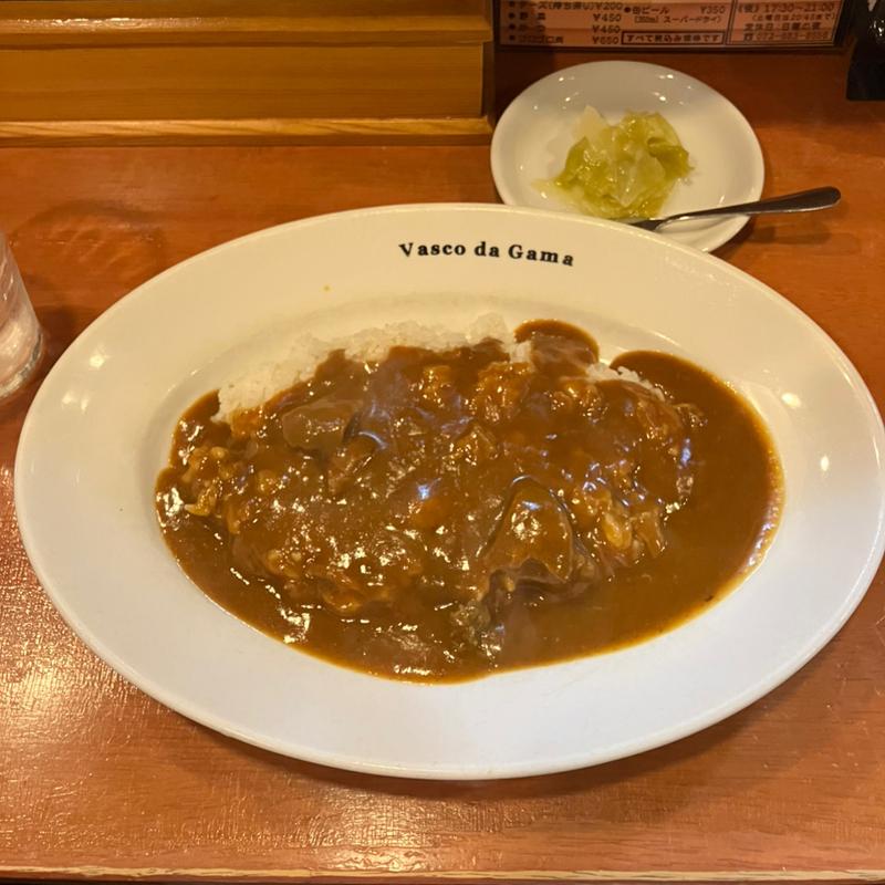 ビーフカレー(ヴァスコ・ダ・ガマ 本店)