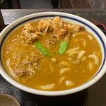 とり天カレーうどん(うどん 兎麦 umugi)