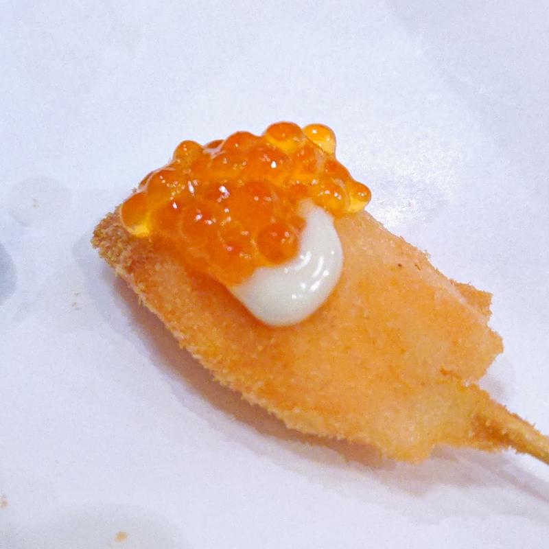 いくらサーモン(串揚げとワイン はち )