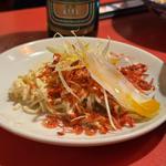 干し豆腐と干しえび