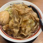 男の根性　黒醤油　煮玉子のせ(富田林わっしょい)