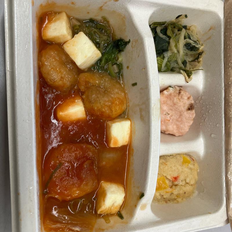 和の逸品‼️豆腐のとまとと辛味餡かけ(ナッシュ株式会社)